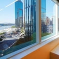 thumbnail image 5 of Summark 10pcs Window Thermal Insulation Privacy Film Transparent UV Infrared Cut Skin Protection Prevents Furniture Walls Fading Window Film, 5 of 7