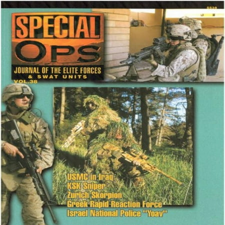 Concord Publications Special Ops Journal #38 USMC in Iraq KSK Sniper Zurich Skorpion Greek Rapid Reaction Force Israel National Police