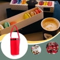 thumbnail image 2 of Bolsa de dulces portátil Papá Noel Pantalones Canasta de pantalones con asa Vino Feliz Navidad Regalo de año nuevo Decoración de banquete de boda Rojo M Inevent HA009245-02, 2 of 7