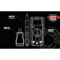 thumbnail image 2 of Southwire 10037K 3-Piece Electrical Test Kit with Full-Function Multimeter, Non-Contact Voltage Detector, and Outlet Tester, 2 of 9