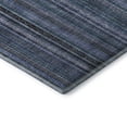 thumbnail image 3 of Addison Rugs Mayfield Premium Machine Washable Transitional Stripes Blue Round Rug, 8' X 8' Machine Washable Transitional Stripes Blue Oversized Sherpa Throw Blanket, 3 of 6