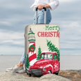 thumbnail image 5 of Cauagu Merry Christmas 1 Print Travel Luggage Cover,Travel Dust-proof Suitcase Cover Softside Suitcase Protector for 18-32inch,Not Included Suitcase, 5 of 8