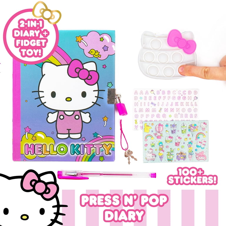 Horizon Group USA Hello Kitty Press N Pop Diary Press N' Pop Diary