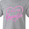 thumbnail image 4 of Inktastic I Love My Grandpa in Pink Chalk Heart Youth T-Shirt, 4 of 5