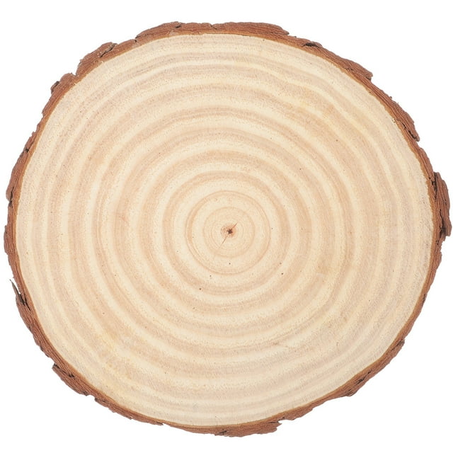 Wood Round Large Wood Slice for Centerpieces Unfinished Wood Slice Wood Table Centerpiece