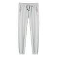 thumbnail image 1 of Yuyuzo Pantalons de Survêtement Grande Taille pour Femmes Taille Haute Élastique avec Cordon de Serrage Bas Resserré Joggeurs Décontractés pour Randonnée, 1 of 6
