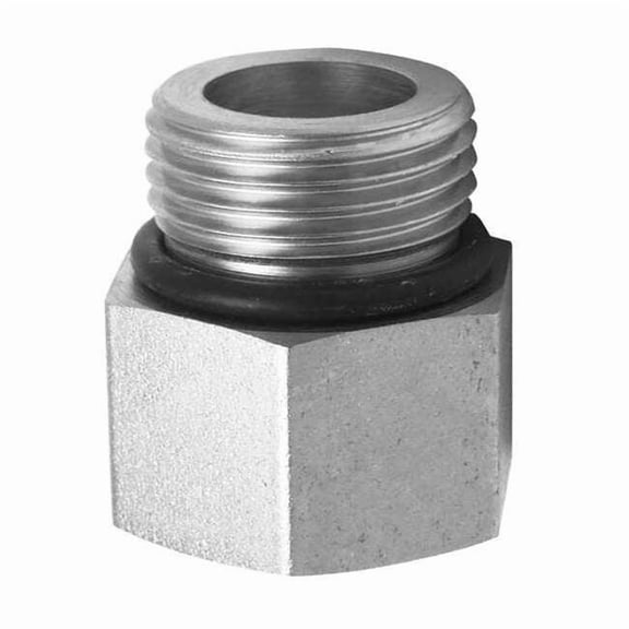 Parker Adapter, Carbon Steel, 1 5/8 x 1 1/4 in 20-1 1/4 F5OG-S