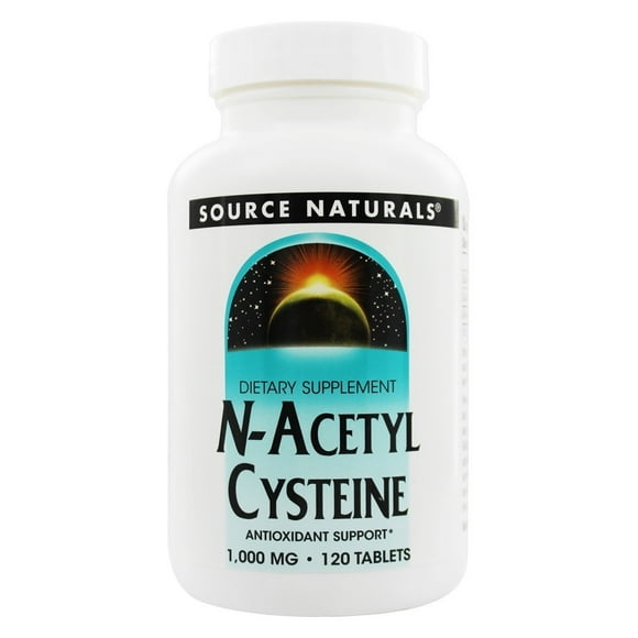 Source Naturals - N-Acétyl Cystéine 1000 Mg. - 120 Comprimés