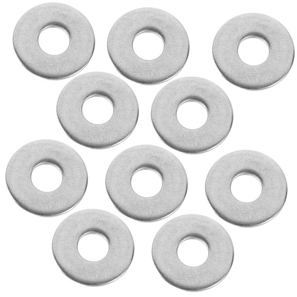 50pcs Stainless Steel Washer Stainless Washer Washers for Bolts Anti-loosening Washer Stainless Flat Washers Fasteners Washers Metal Washers Seal Gaskets Washers for Screws Silver