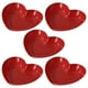 thumbnail image 2 of Bandeja de corazón de 5 piezas para aperitivos, reutilizable, para guardar frutas, para servir frutas, postres y uso doméstico., 2 of 6