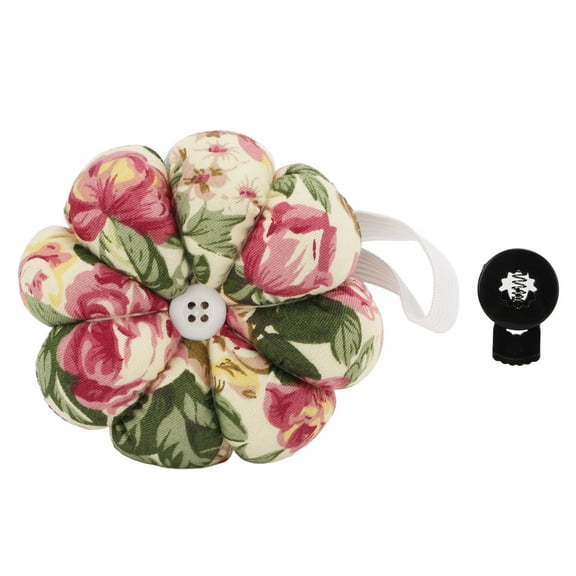 Wrist Pin Cushion, Unique Design Pin Cushion Wrist High For For Needlework For Sewing Rose Garden
