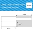 thumbnail image 4 of Aibecy Cable Label Self-Adhesive Thermal Printing Sticker Paper Waterproof Oil-Proof Tear Resistant Label Tape for, 4 of 8