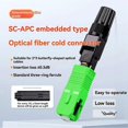 thumbnail image 5 of 10 Pcs FTTH SC APC Optical Fiber Cable Quick Connector Fast Cold Connection Adapter for CATV Network Installation, 5 of 5
