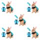 thumbnail image 1 of Methold Rabbit Leash Harness Strap Hamster Vest Sweet Accessories Gift Outdoor Design Rope Buckle Cats Breathable Convenience Adjustable Type2, 1 of 6