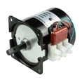 thumbnail image 5 of CHANCS Permanent Magnet Motor 60KTYZ AC 110V 2.5-3RPM CW/CCW Synchronous Gear Motor with Motor Bracket Support Fixed Base, 5 of 7