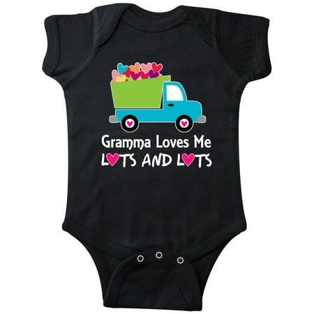 

Inktastic Gramma Loves Me Grandchild Gift Gift Baby Boy Bodysuit