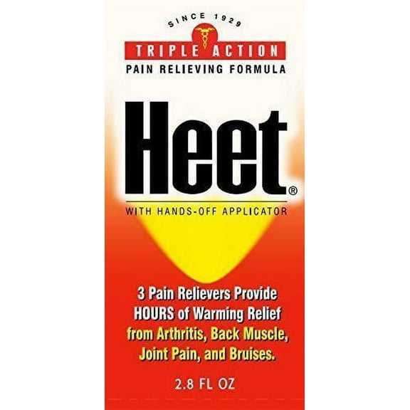 Heet's Triple Action Pain Relieving Formula - 2.8 fl. oz. - 2 Count