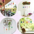 thumbnail image 4 of 6 pcs  Crystals Prism Agate Slices Bulk Outdoor Garden Indoor Hanging Decor for Home Car Window Christmas Party Wedding Gift, 4 of 7