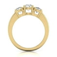 thumbnail image 6 of TimeLe$$ Classics 1.50 Carat TW Lab Grown Diamond Three Stone Engagement Ring in 14K Yellow Gold (Ring Size 9.5), 6 of 6