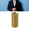 thumbnail image 4 of Metal Round  Case, Metal  Case Waterproof Portable Pressure Proof  For Hiking For Commuting Road Blue,Black,Silver,Gold, 4 of 8