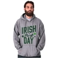 thumbnail image 5 of St Patricks Irish For A Day Clover Hoodie Sweatshirt Women Men Brisco Brands S, 5 of 6