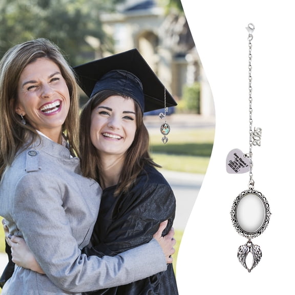 Personalized 2026 Graduation Tassel Charm with Memorial Tassels for Cap Decoration, Custom Photo Keepsake, Gold & Silver Options