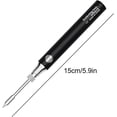thumbnail image 3 of IMENGL Clearance! Rechargeable Soldering Pencil Soldering | 1100 Mah Mini Soldering Set Rechargeable Usb Soldering Pencil | 3 Modes 10 W Adjustable Temperature Soldering Set for Diy E One Size Black, 3 of 9