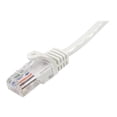 thumbnail image 2 of StarTech.com Cat5e Ethernet Cable - 25 ft - White- Patch Cable - Snagless Cat5e Cable - Long Network Cable - Ethernet Cord - Cat 5e Cable - 25ft (45PATCH25WH) - Patch cable - RJ-45 (M) to RJ-45 (M) - 7.6 m - UTP - CAT 5e - snagless - white - for P/N: DKT30CSDHPD, DKT30CSDHPD3, 2 of 5