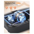 thumbnail image 3 of Vibration Plate Exercise Machine, 400 LBS Capacity Vibration Plate for Lymphatic Drainage, Max Space for Whole-Body Workout & Relaxation at Home, 3 of 8