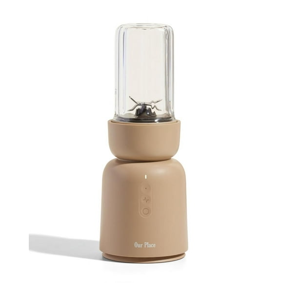 Licuadora Our Place Splendor - 1000W de alta potencia | Cuchillas ultraafiladas | 2 modos de fusión | Incluye juego de taza personal y tapa para beber de 25 oz | Batidos, batidos y más | Vapor