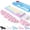 Cloud Wrist Rest - Light Lilac, variant on Qutool Keyboard and Mouse Wrist Rest Pad, Ergonomic Wrist Plam Cushion with Non-Slip Base, Blue