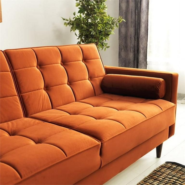 Orange sale sleeper sofa