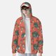 thumbnail image 2 of Balery Hedgehog Mushroom Sudadera ligera de manga larga con capucha y protección solar UPF 50+ para hombre y mujer, ideal para pesca y running-X-Large, 2 of 7