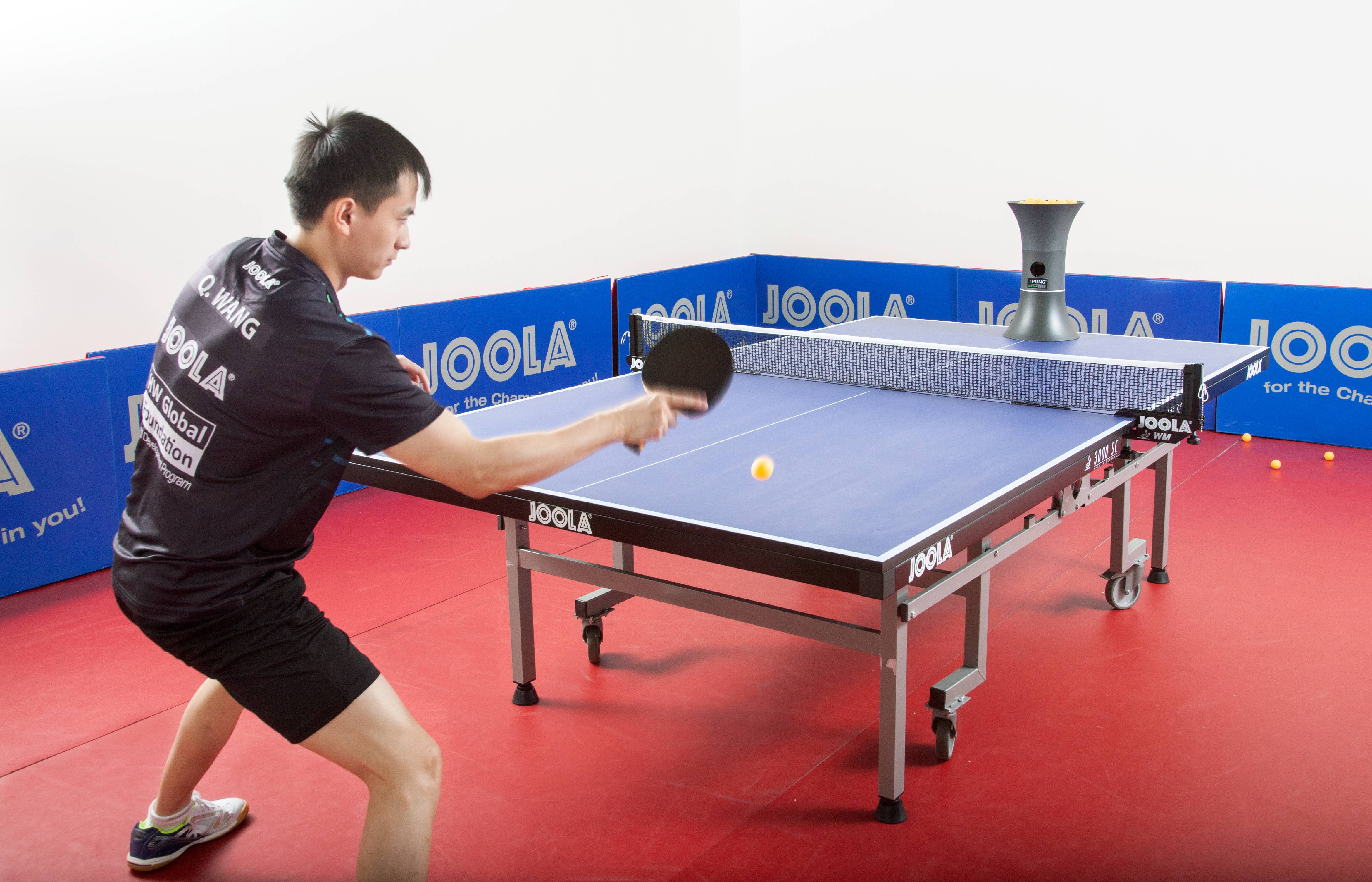 Robot da Ping-pong Training Table Tennis Racket Portatile Set con Palline 