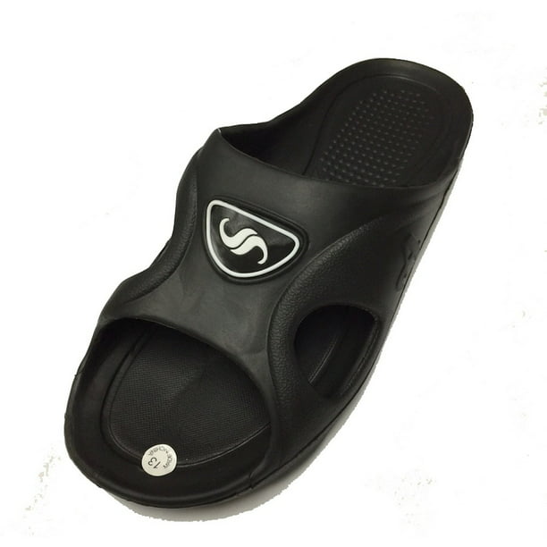 hul tilfældig nogle få 0122 Men's Rubber Sandal Slipper Comfortable Shower Beach Shoe Slip On Flip  Flop - Walmart.com