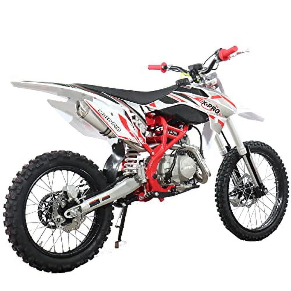 X-Pro Gasoline 125cc Dirt Bike for Adults with Manual Transmission