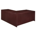 thumbnail image 5 of Legacy 71" Double Pedestal L-Desk with 35" Return- Mahogany, 5 of 5