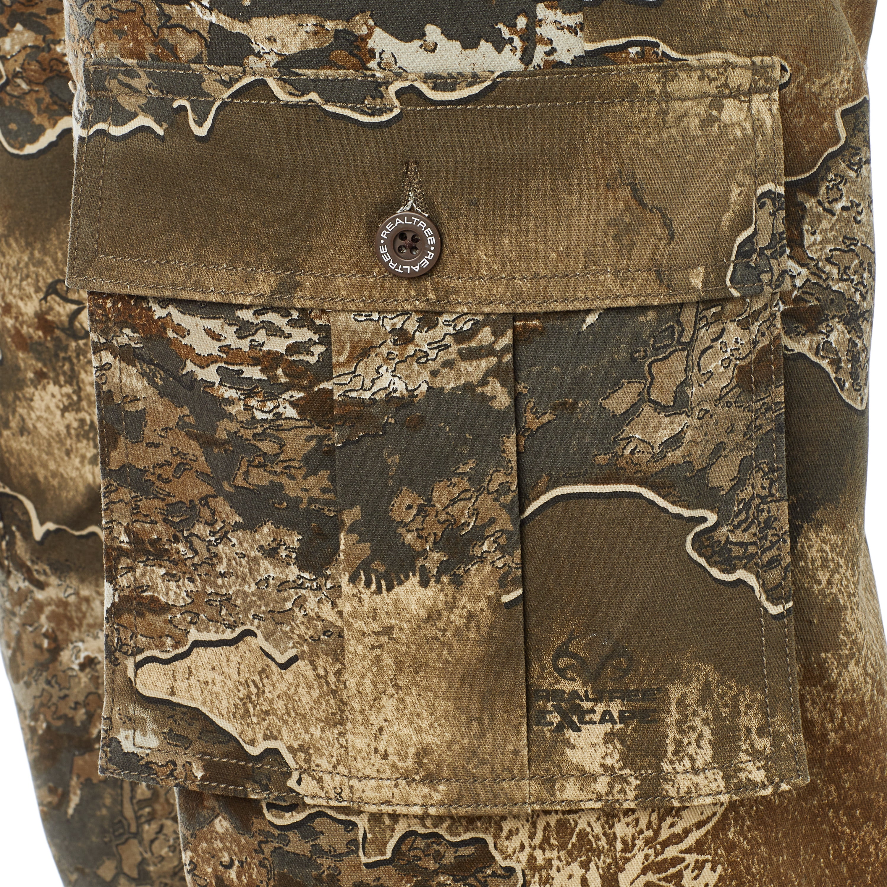 Realtree Men's 6-Pocket Cargo Hunting Pant, Realtree Excape, S