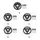 thumbnail image 2 of Tholdsy Steel Gear 2WD Spur Drag Parts 90T 83T 86T Reemplazo de reparación de barras para 2WD F 150 SVT RAPTOR 58064 2 Kits de construcción modelo 76T Tholdsy FN012044-02, 2 of 6
