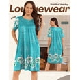 thumbnail image 4 of Ekouaer Moo Moos for Women Button House Dresses with Pockets Mumu, 4 of 7