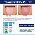 thumbnail image 5 of Tongue Cleaning Brush and Scraper Set with Freshening Gel, Removes Bad Breath Effectively, Dentist-Designed for Oral Hygiene Comfortable Gag-Free Use, 5 of 9
