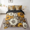 thumbnail image 2 of Castle Fairy Chic Floral Sunflower Bedding Comforter Set,Vintage Queen Bedding Sets, 2 of 8