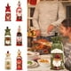 thumbnail image 4 of Cubierta antipolvo para botella de vino, adornos navideños para mesa de cena, regalo de Navidad, adorno para árbol de Año Nuevo, 2024, 4 of 4