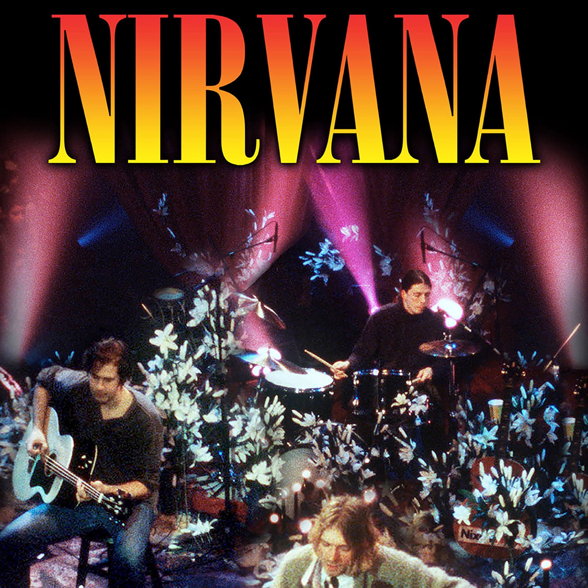 Pyramid : Nirvana: Unplugged - 24x36 Poster, Album Cover Print - Grunge Rock Band Artwork, Licensed Music Wall Decor, Premium Fan Collectible