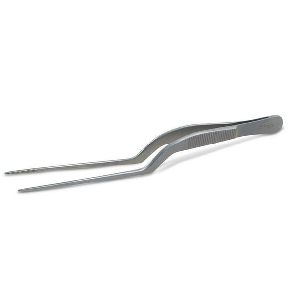 J.B. Prince U924 B Offset Fine Tip Tweezer 6.5 Inches
