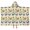 Rooster and Sunflower Beige Pattern, variant on Rooster and Basket Cream Pattern Hooded Bath Towel Wrap for Teens Ages 3 To 12, Soft Lightweight Quick Dry Microfiber Bath Beach Pool, 60"x35"