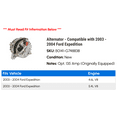 thumbnail image 2 of Alternator - Compatible with 2003 - 2004 Ford Expedition, 2 of 2