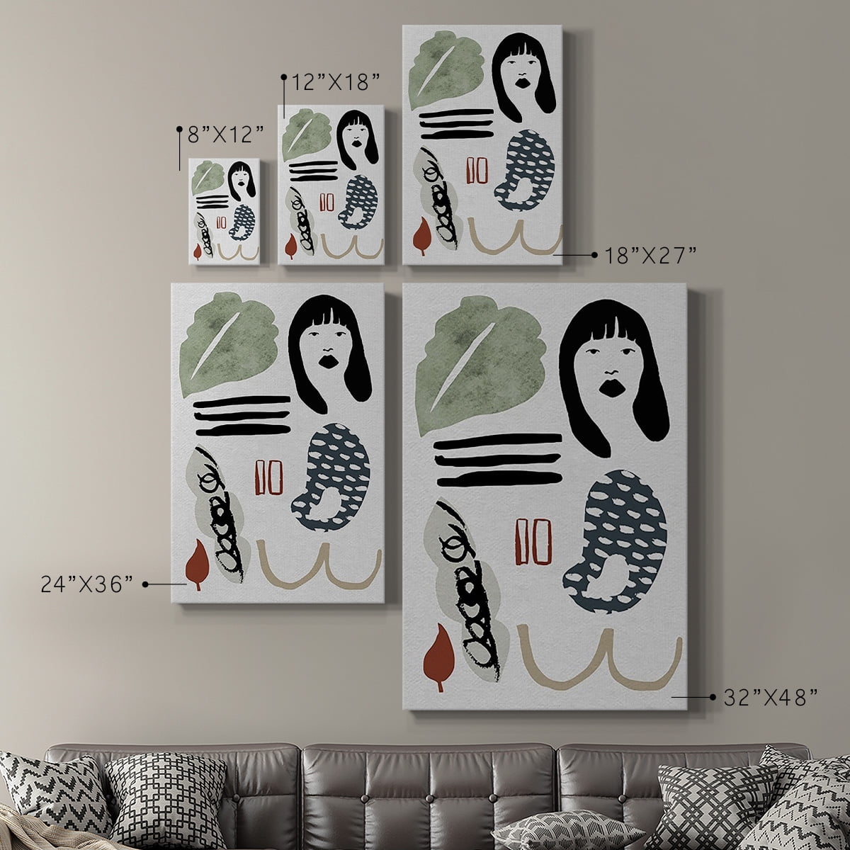 Collected Mindfulness II Premium Gallery Wrapped Canvas - Ready to Hang
