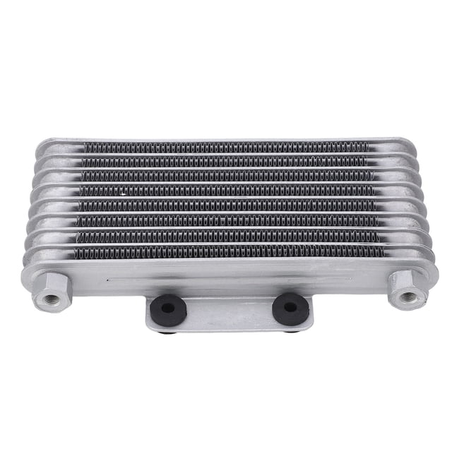 Radiador de aceite de motocicleta enfriador de aceite de motor de motocicleta de alta dureza y potencia fuerte 8 filas para GY6 125CC-250CC Motocross ATV ANGGREK Otros