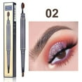thumbnail image 4 of 2 In 1 Double-headed Eyebrow Pencil Waterproof Long-lasting Eyebrow Pen Makeup Tool, 4 of 9